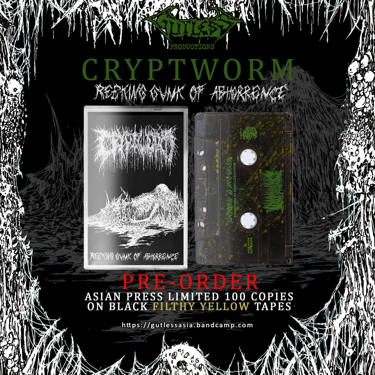 Cryptworm “Reeking Gunk of Abhorrence” TAPE