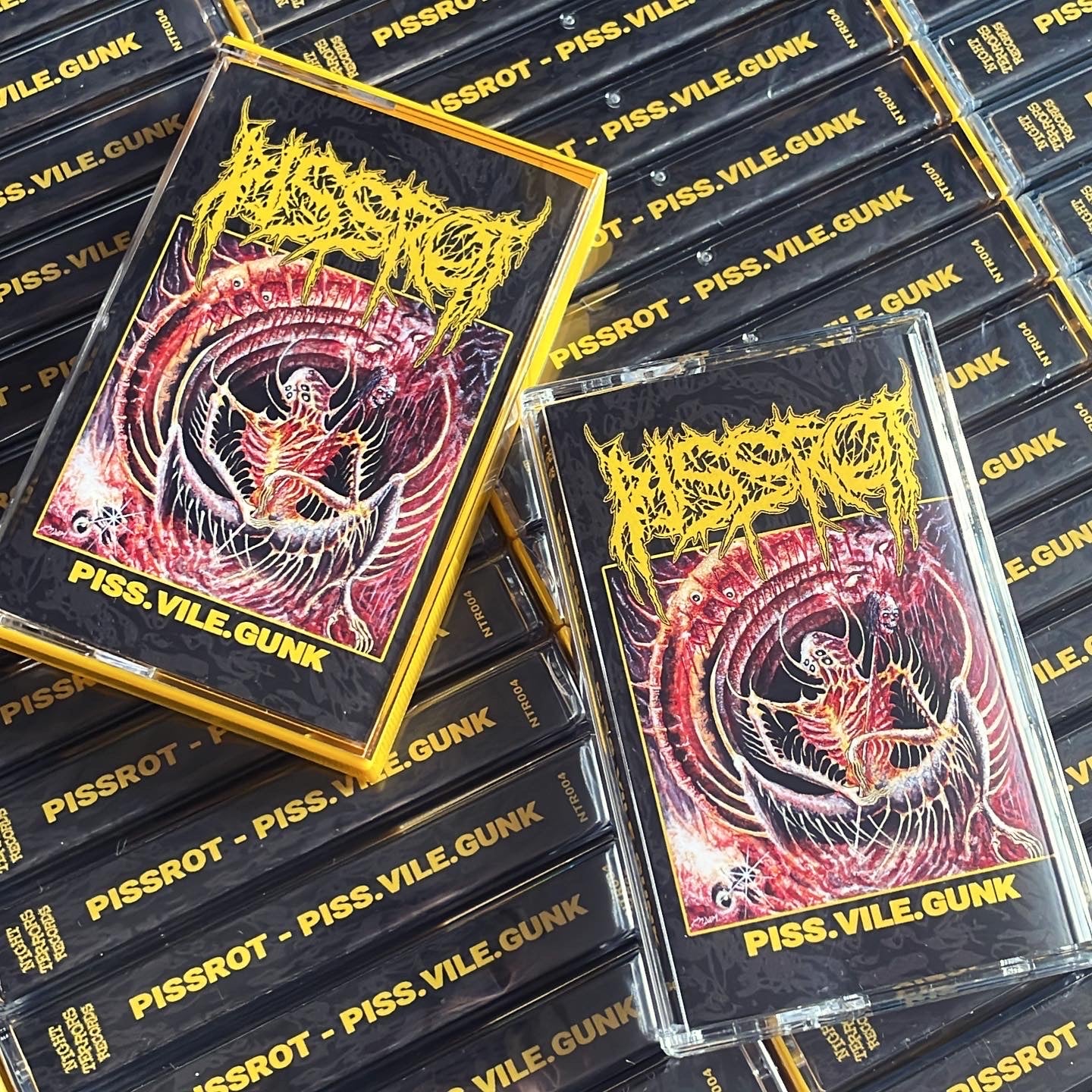PISSROT "Piss.Vile.Gunk" EP Comp. TAPE
