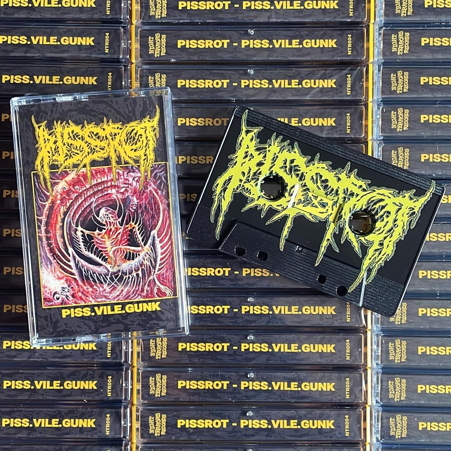 PISSROT "Piss.Vile.Gunk" EP Comp. TAPE