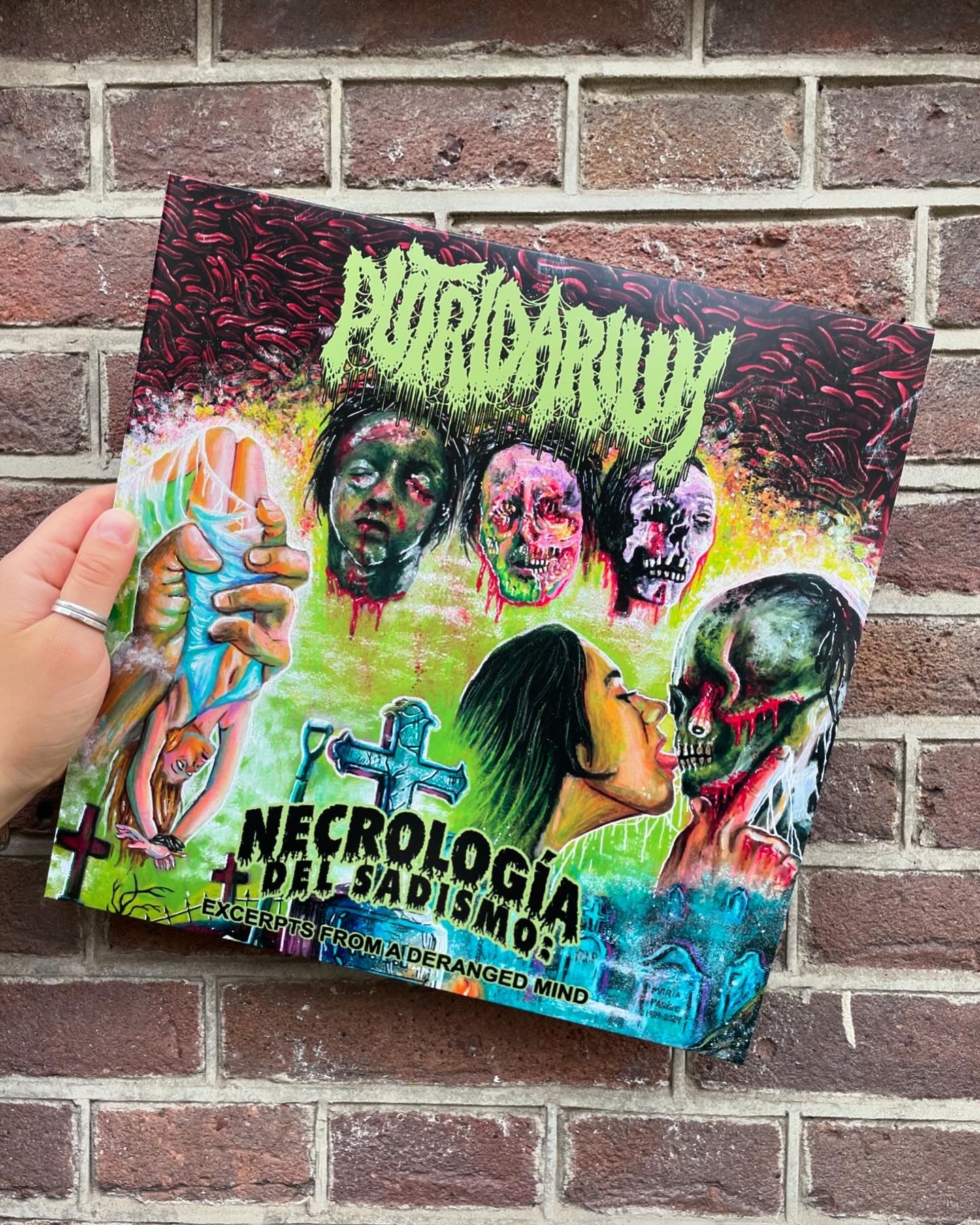 PUTRIDARIUM "Necrología Del Sadismo: Excerpts From A Deranged Mind" LP