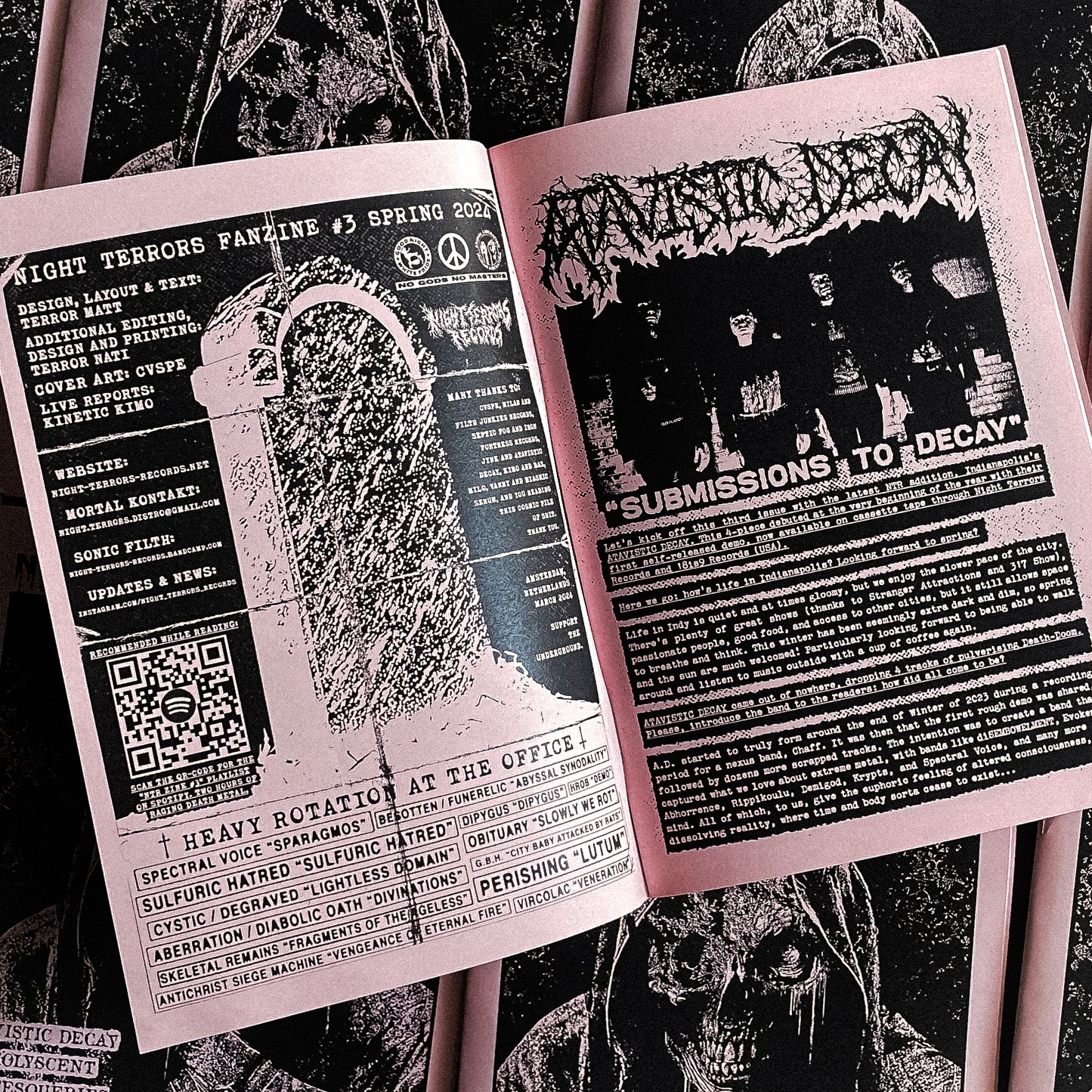 NIGHT TERRORS ZINE #3 "Spring 2024"