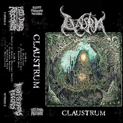 CLAUSTRUM "Claustrum" REPRESS TAPE