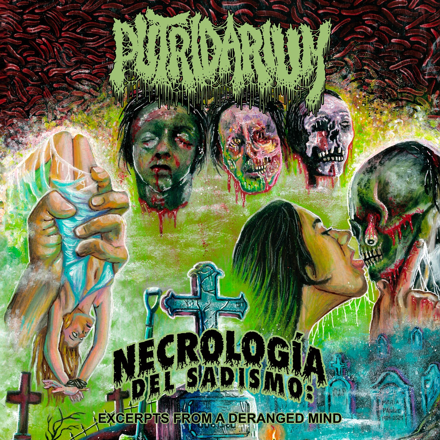 PUTRIDARIUM "Necrología Del Sadismo: Excerpts From A Deranged Mind" LP