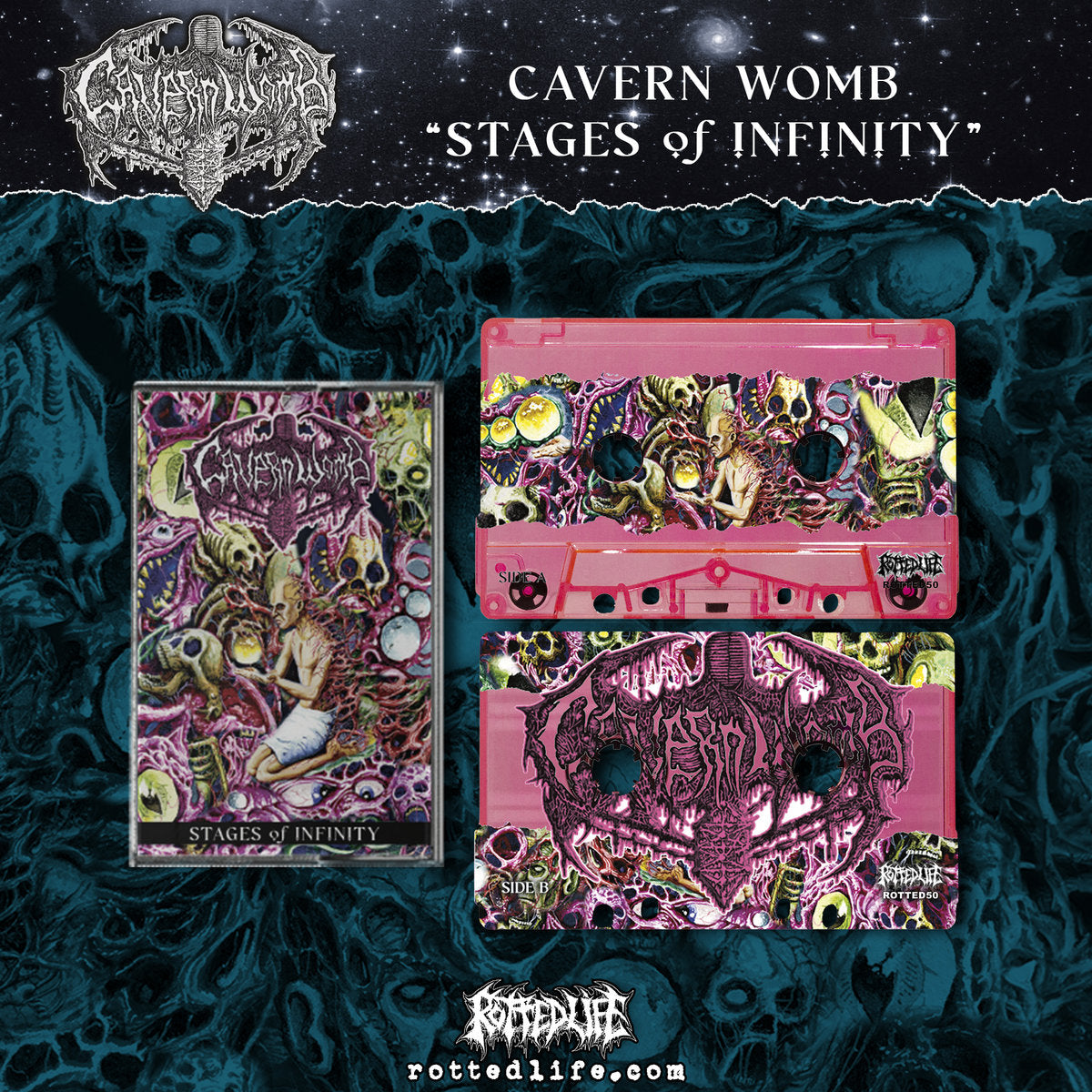 Cavern Womb "Stages of Infinity" TAPE