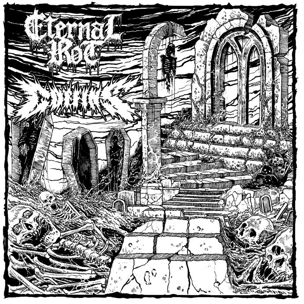 Coffins / Eternal Rot "Split" TAPE