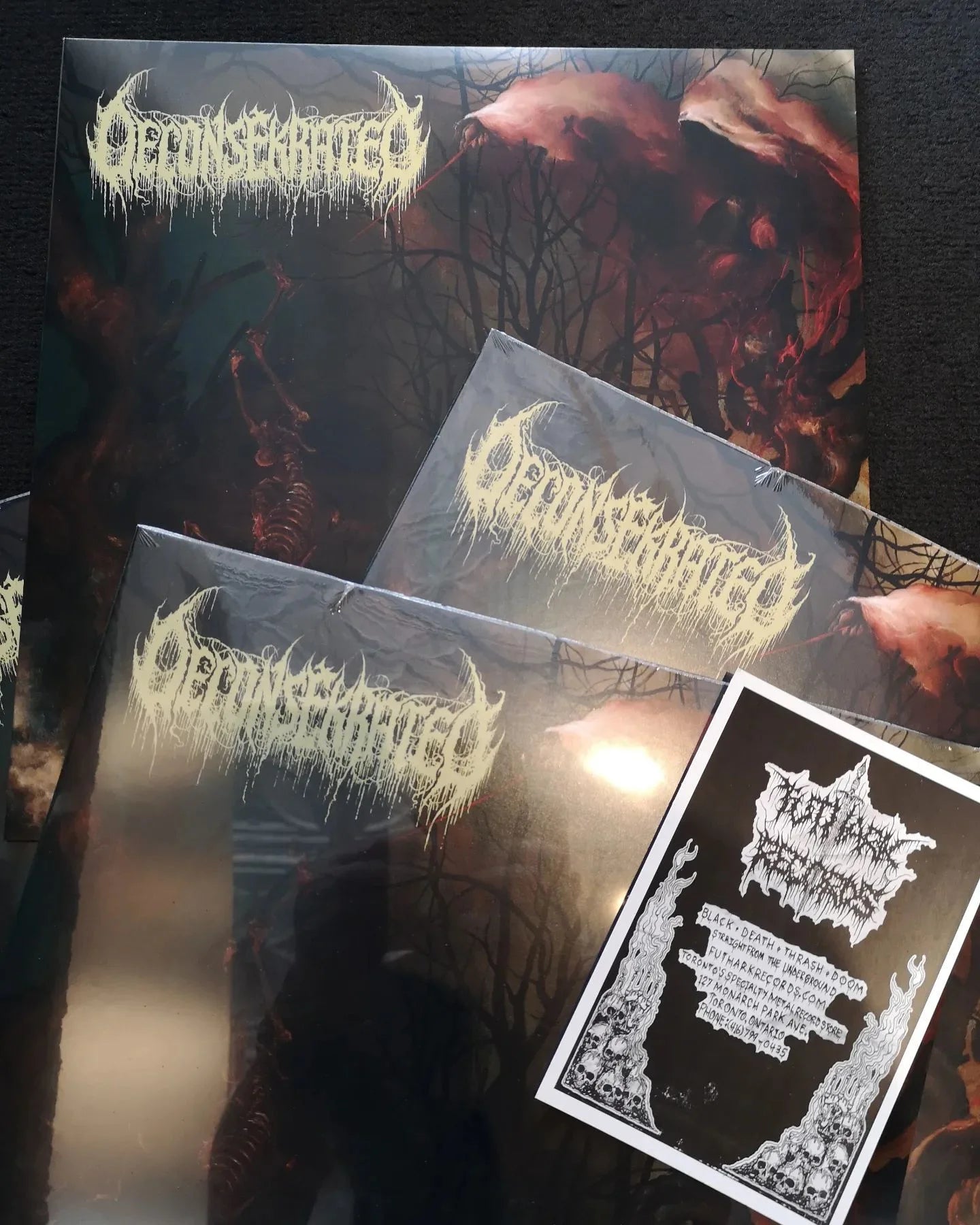 Deconsekrated "Ascension in the Altar of Condemned" LP
