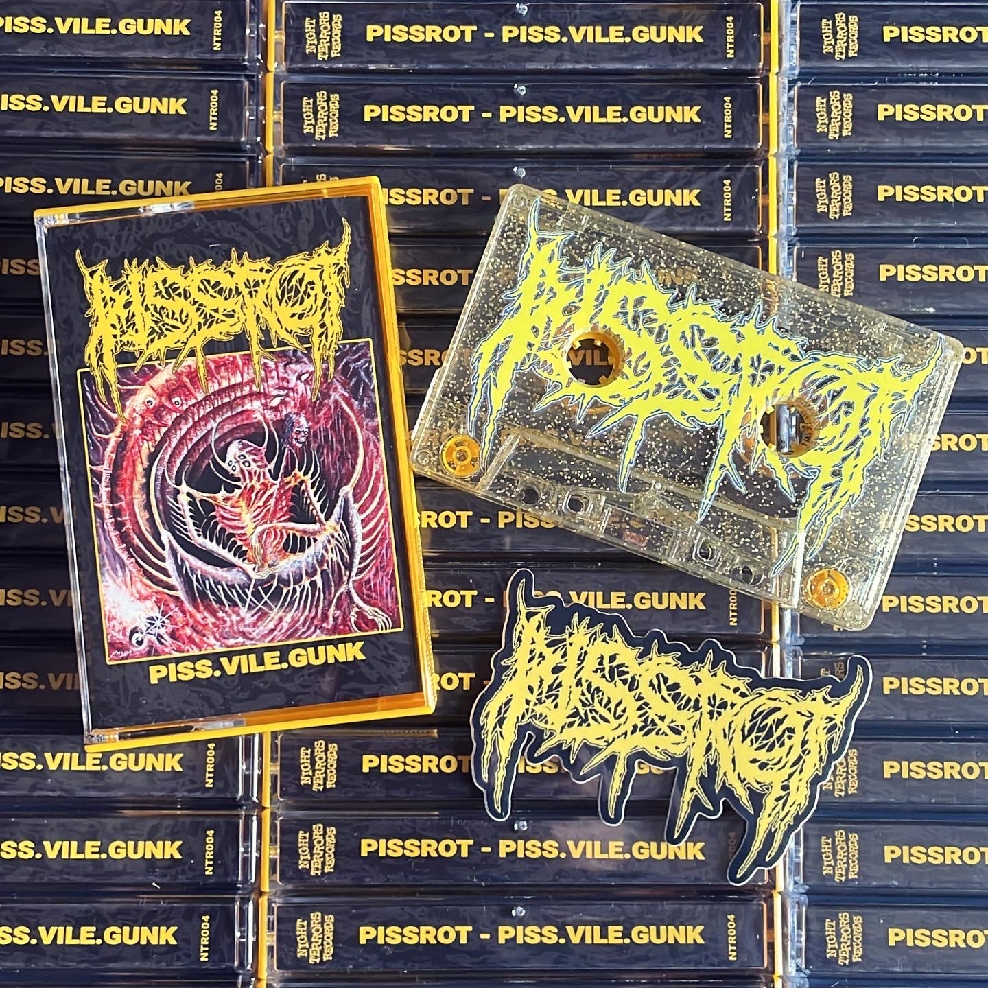 PISSROT "Piss.Vile.Gunk" EP Comp. TAPE