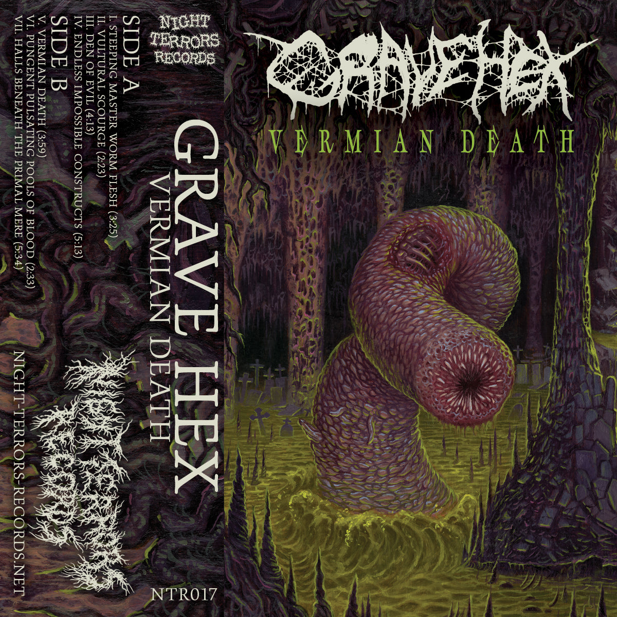 GRAVE HEX "Vermian Death" TAPE