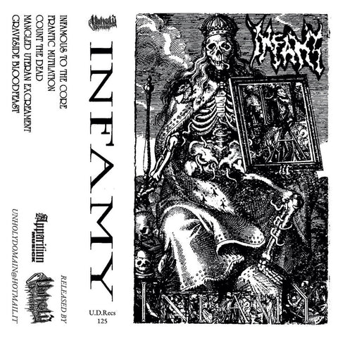 Infamy "Count The Dead - Demo 95" TAPE