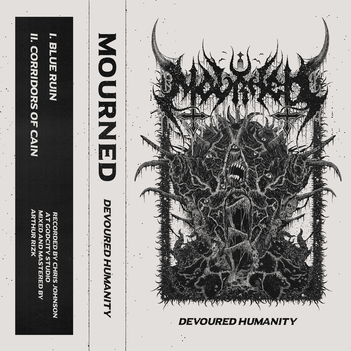 Mourned "Devoured Humanity" USED TAPE