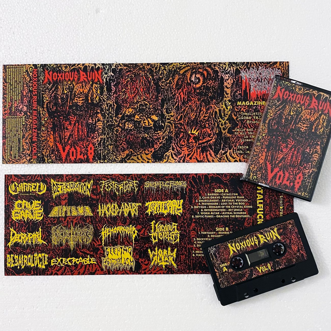 Noxious Ruin Magazine Vol. 8 + TAPE
