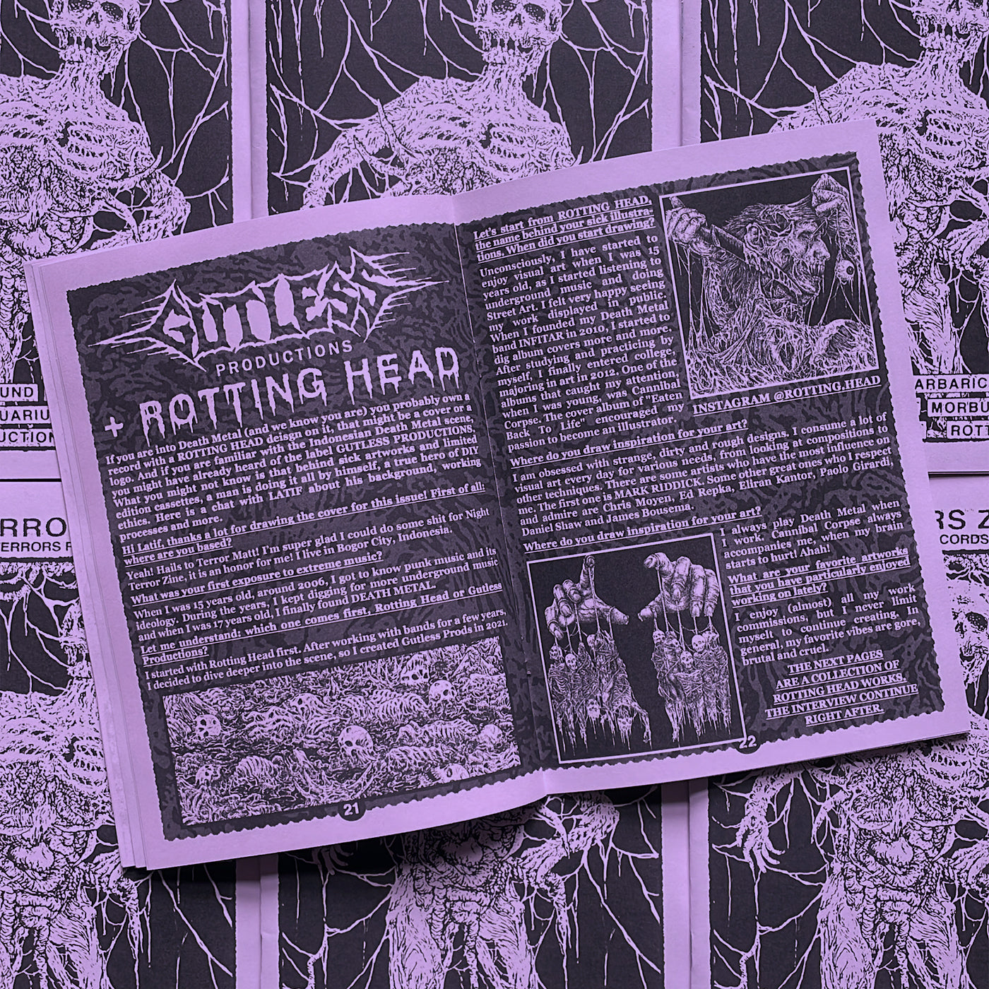 NIGHT TERRORS ZINE #5 "Autumn 2024"