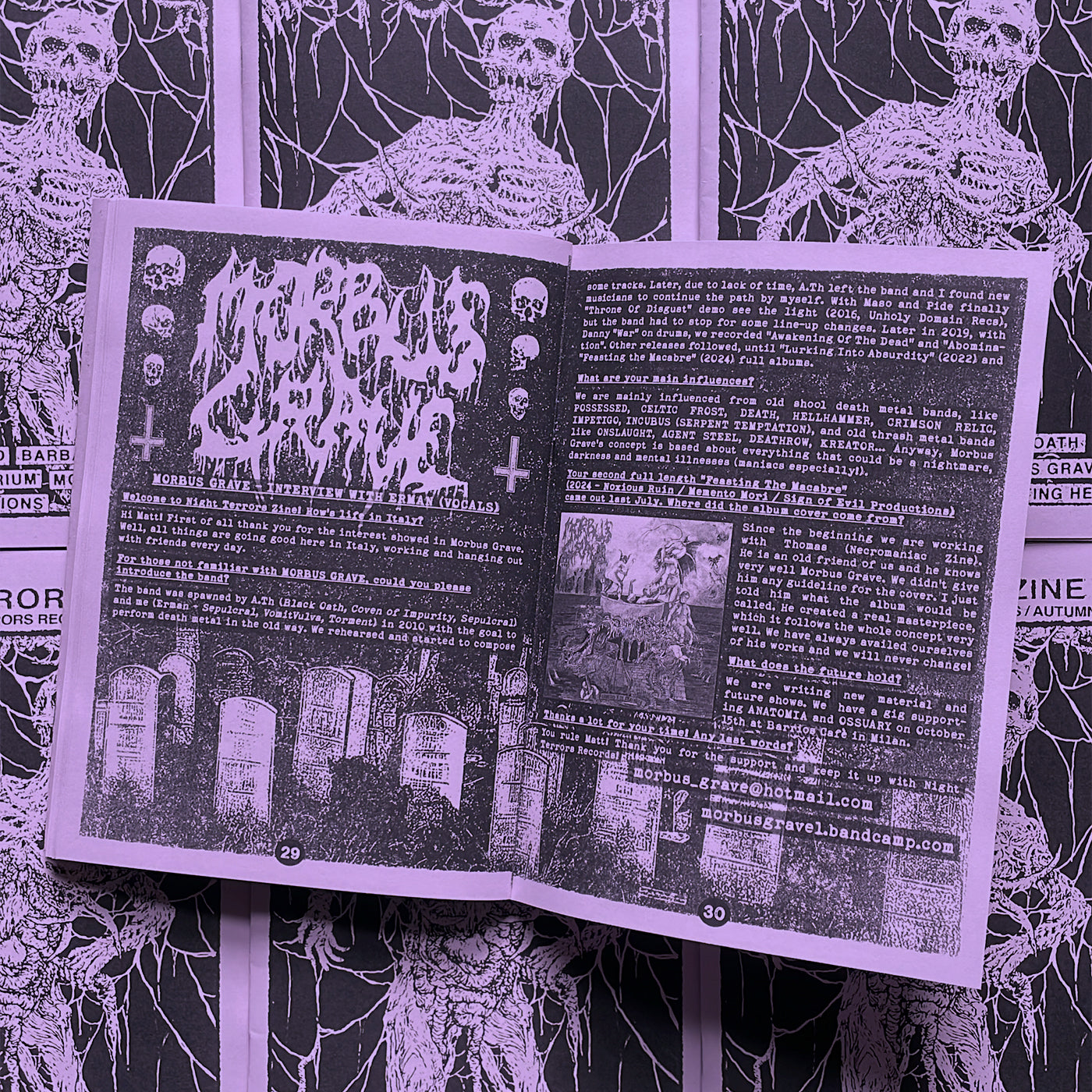NIGHT TERRORS ZINE #5 "Autumn 2024"