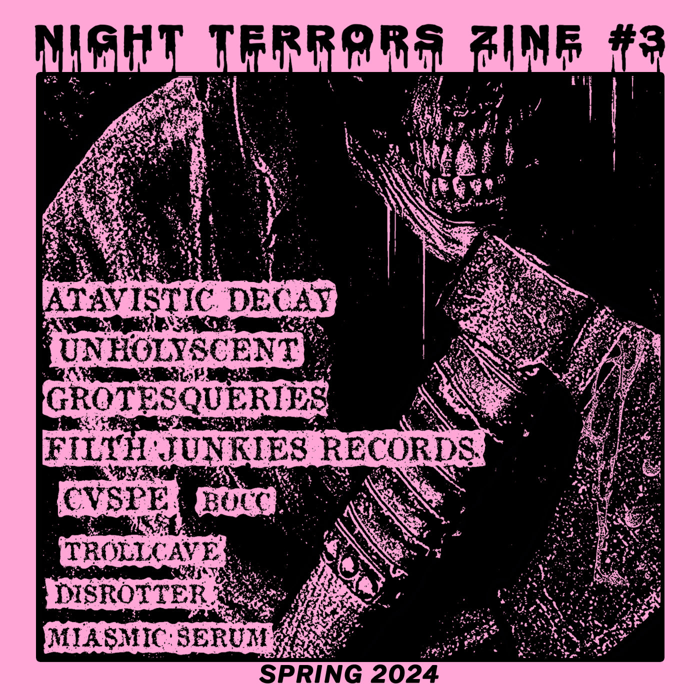 NIGHT TERRORS ZINE #3 "Spring 2024"
