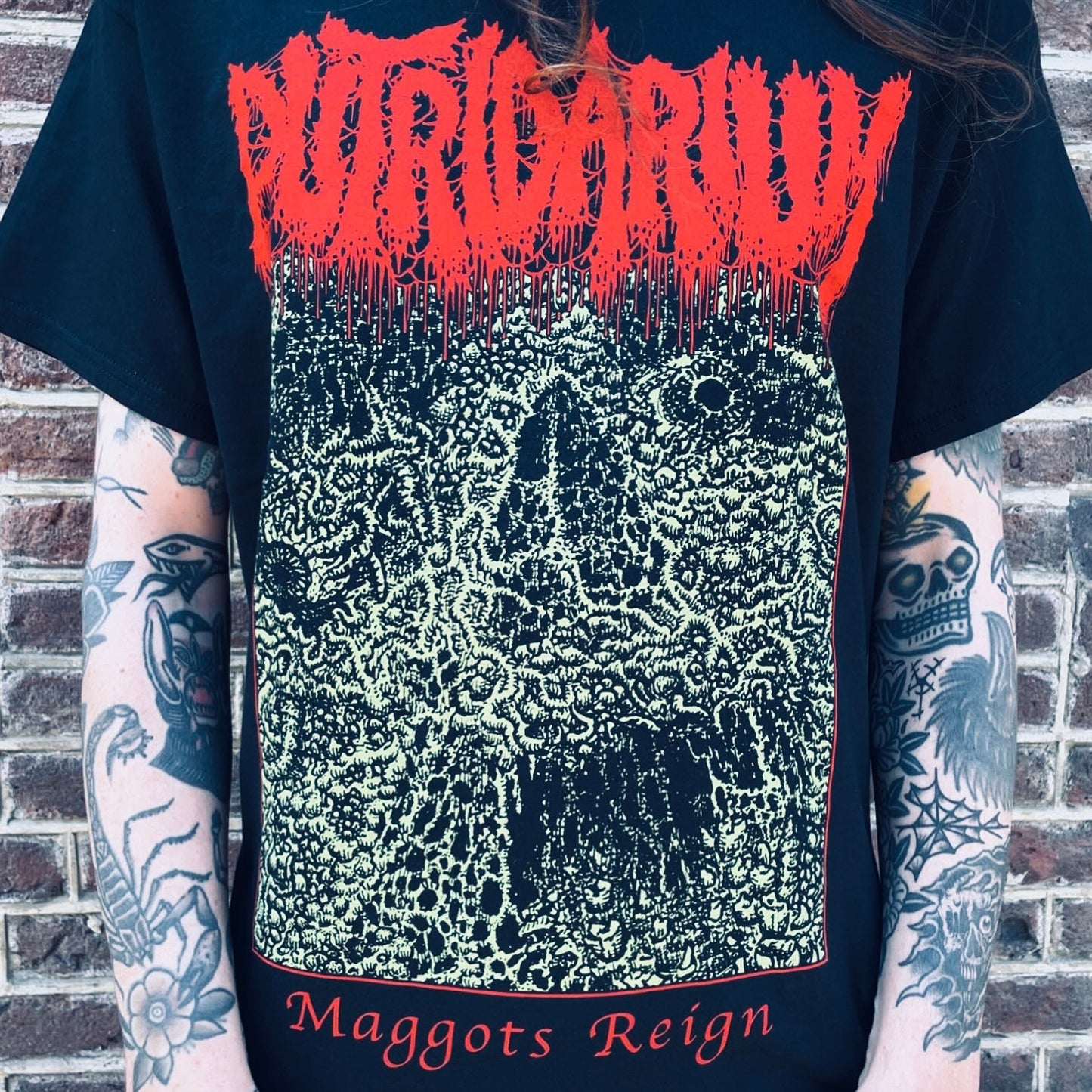 PUTRIDARIUM "Maggots Reign" T-Shirt
