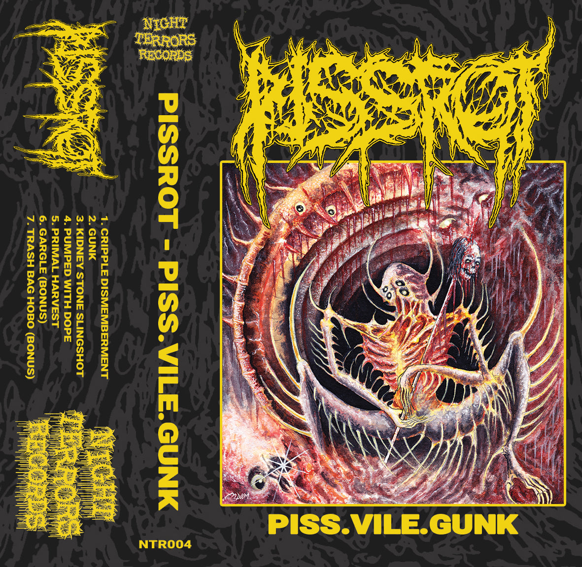 PISSROT "Piss.Vile.Gunk" EP Comp. TAPE
