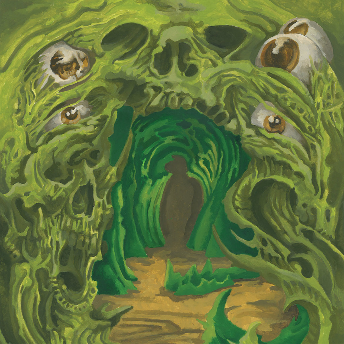 Primal Horde / Scorching Tomb "Primal Tomb - Split" LP