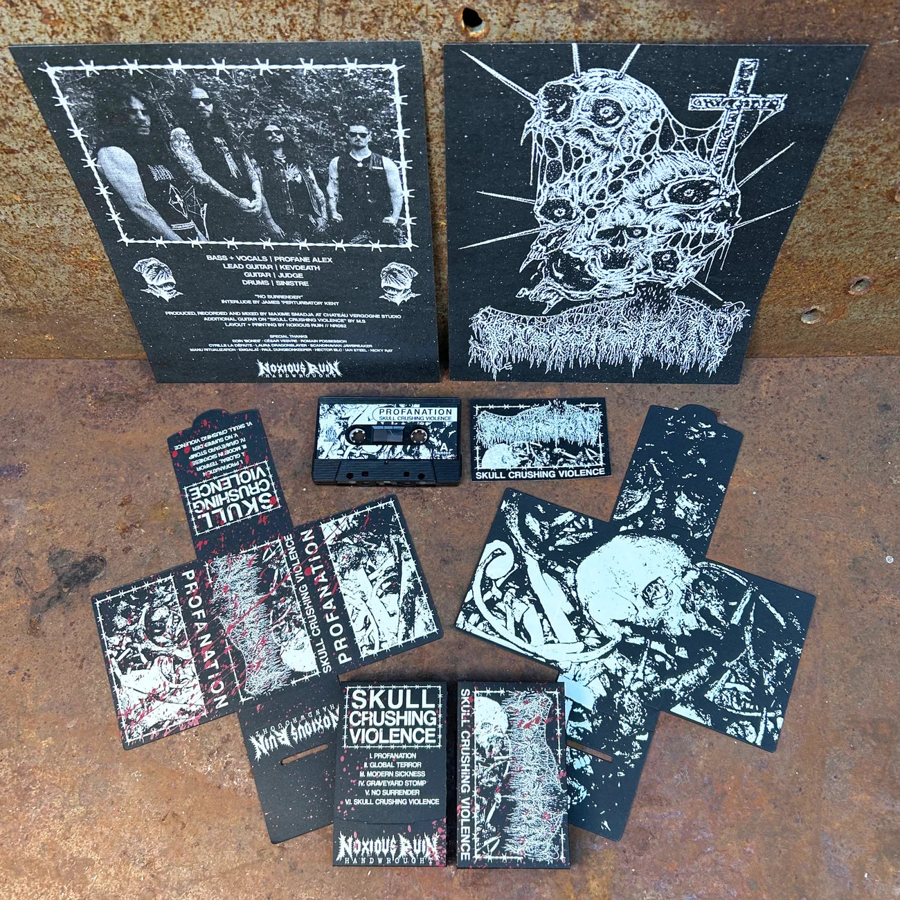 Profanation "Skull Crushing Violence" TAPE