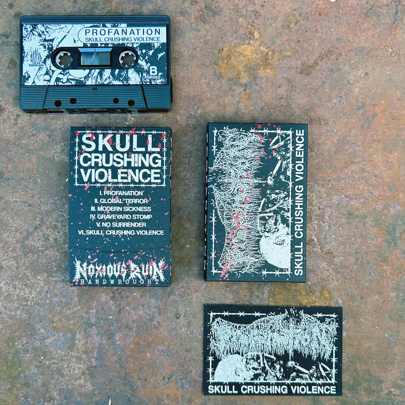 Profanation "Skull Crushing Violence" TAPE