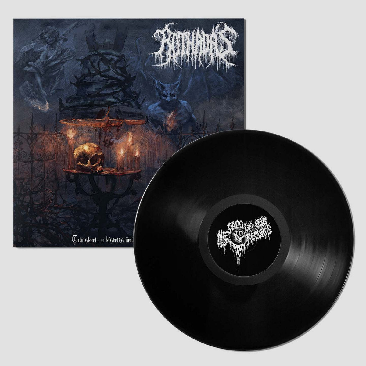 Rothadás "Töviskert... A Kísértés örök érzete... Lidércharang" LP