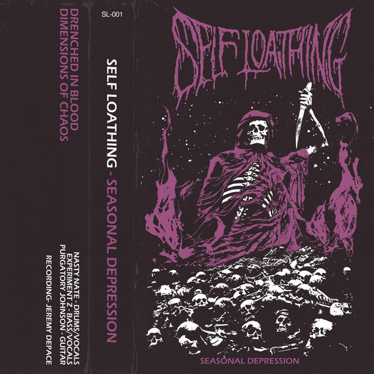 Self Loathing "Seasonal Depression/Self Loathing" USED TAPE