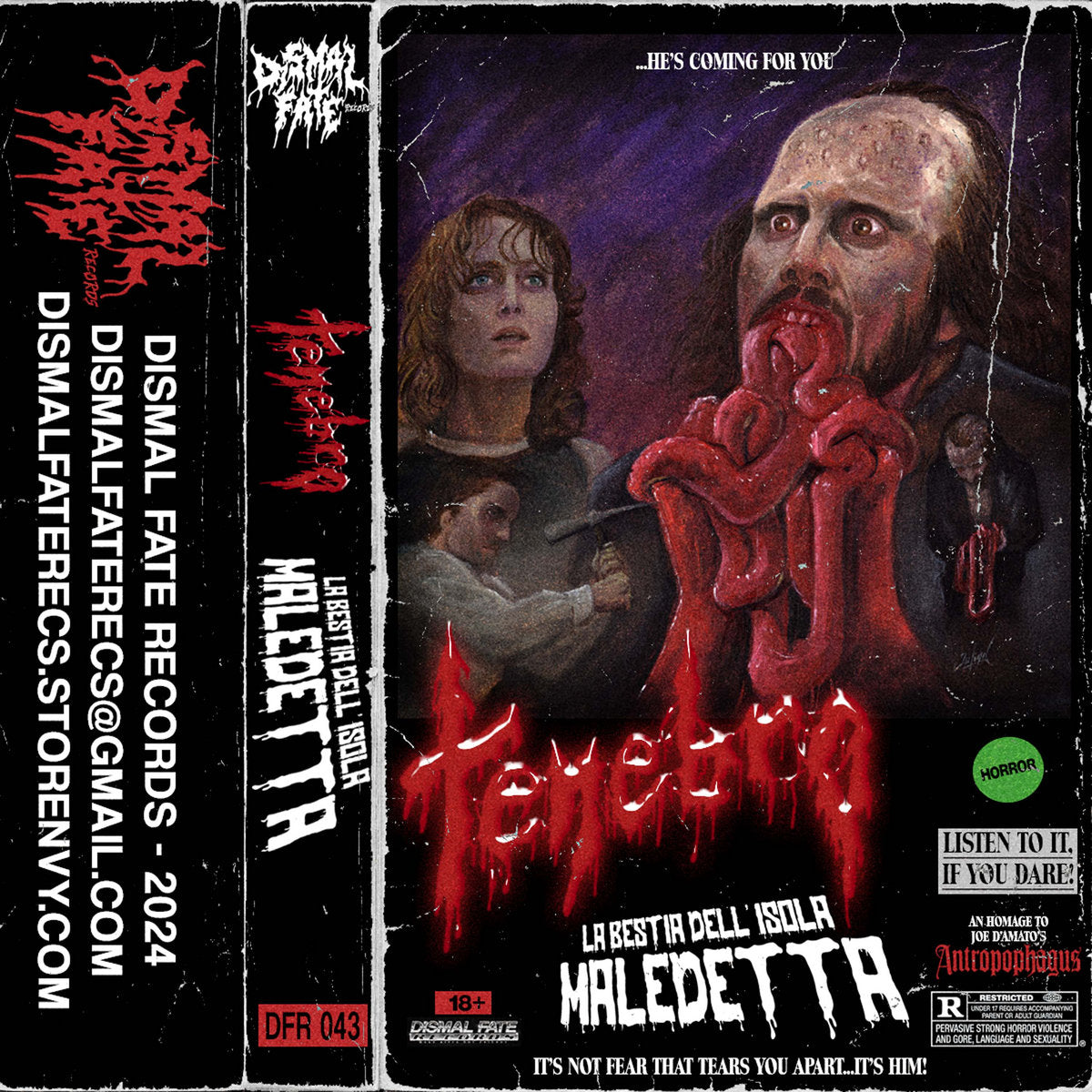 Tenebro "La Bestia Dell'Isola Maledetta" TAPE