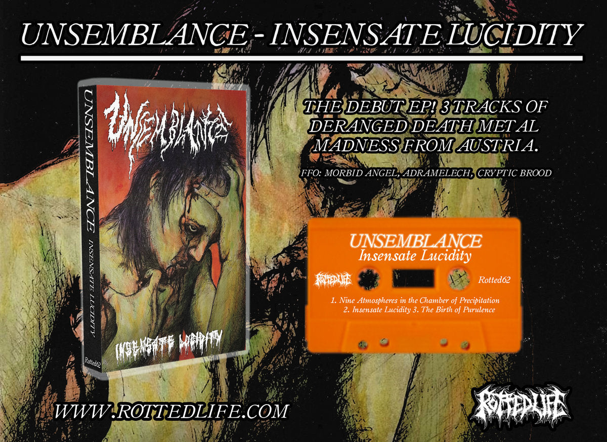 Unsemblance "Insensate Lucidity" TAPE