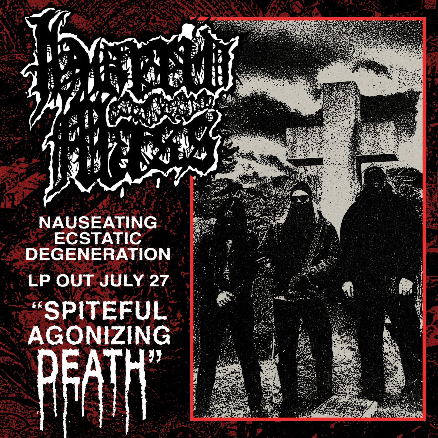HORRID MASS "Nauseating Ecstatic Degeneration" LP