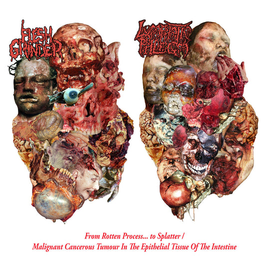 Lymphatic Phlegm / Flesh Grinder "Split" TAPE