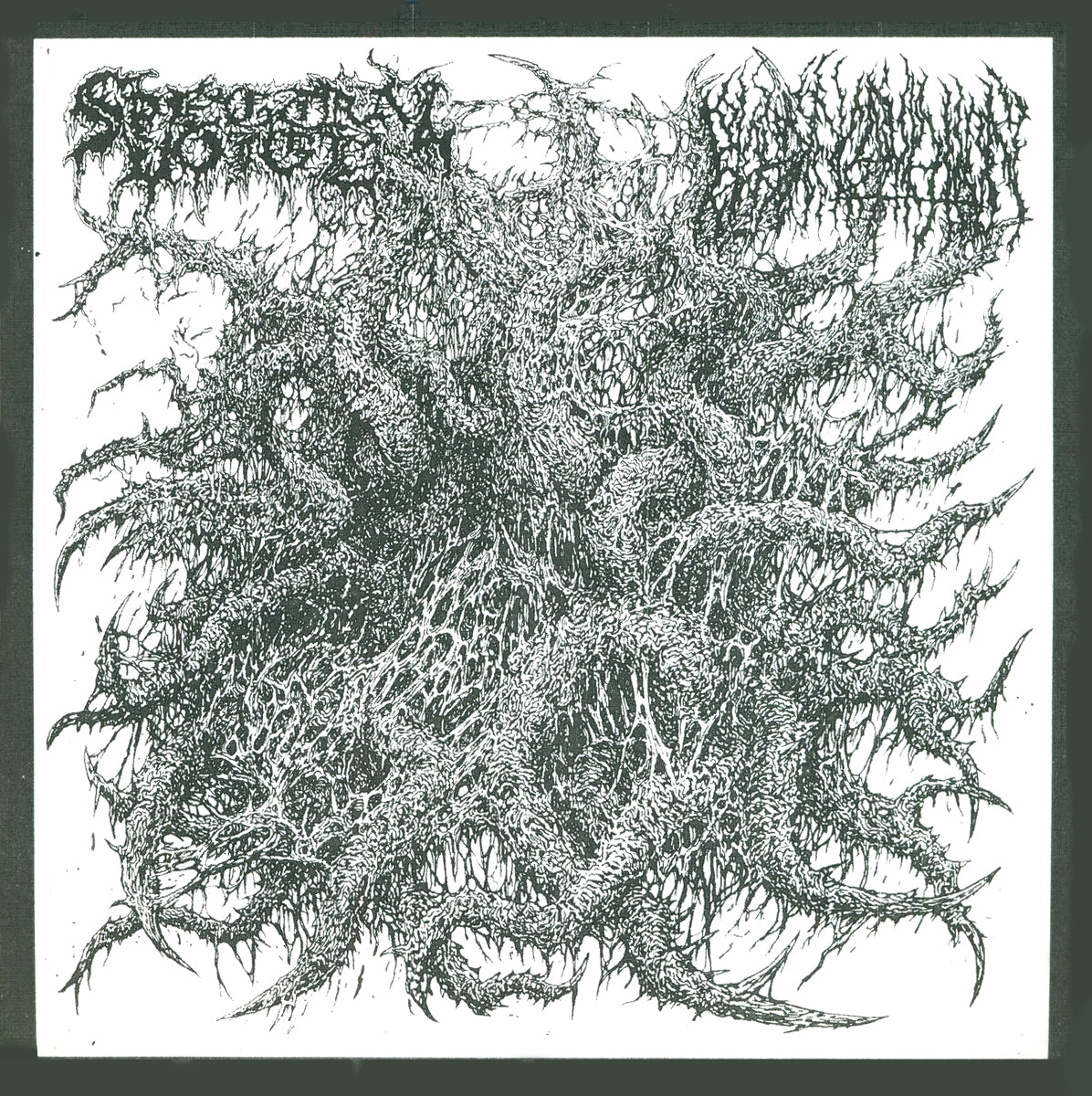 Spectral Voice / Blood Incantation "Split EP" 7″