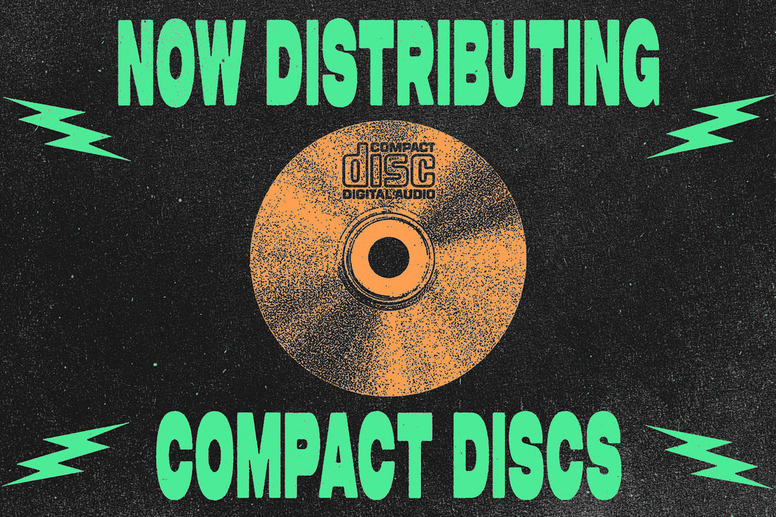 NOW DISTRIBUTING CDs