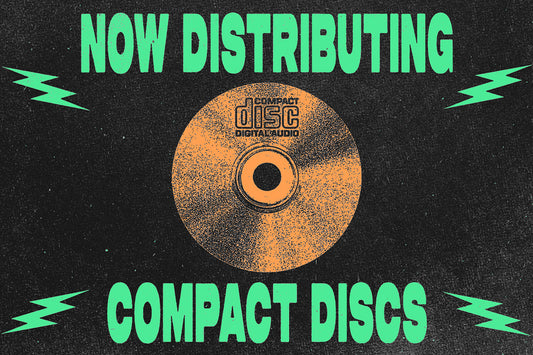 NOW DISTRIBUTING CDs
