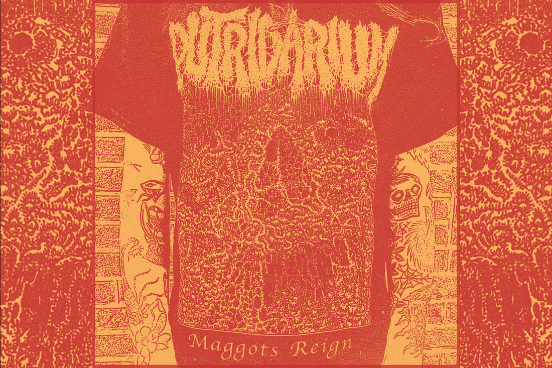 PUTRIDARIUM “Maggots Reign” Leftover Shirts