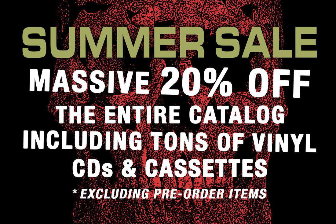 SUMMER SALE 20% OFF