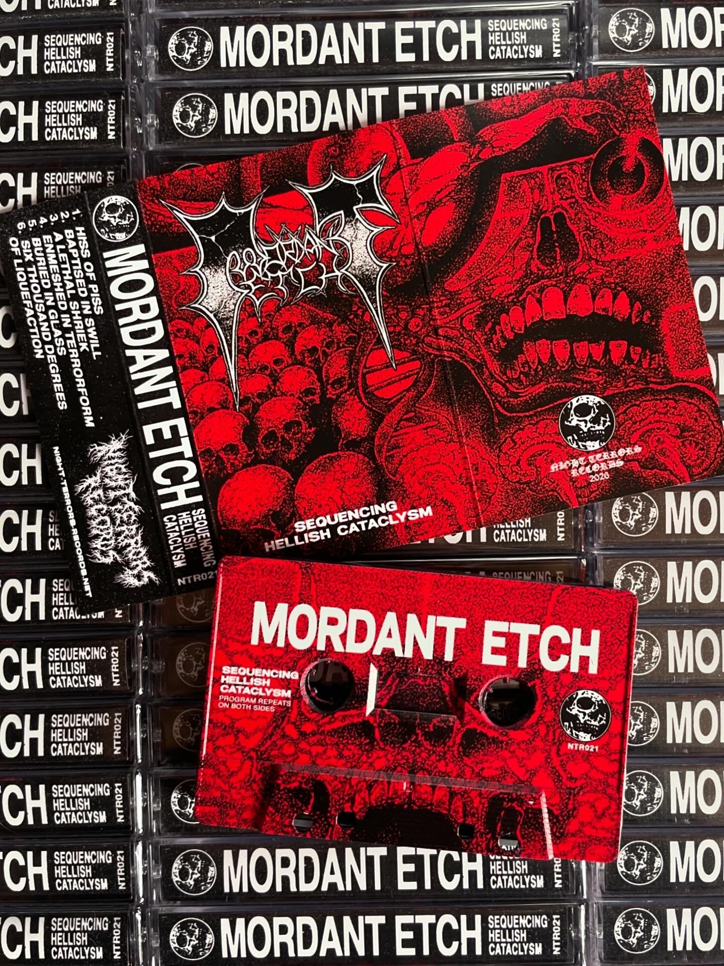 MORDANT ETCH “Sequencing Hellish Cataclysm” TAPE