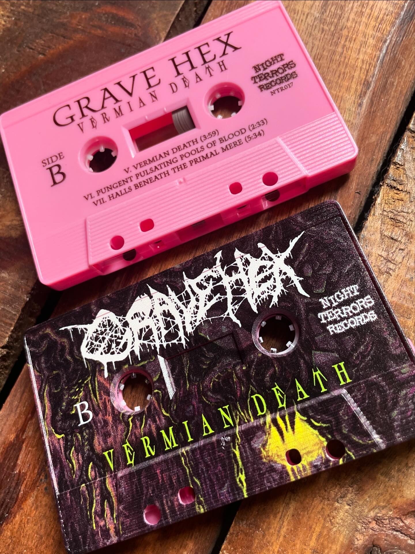 GRAVE HEX "Vermian Death" TAPE