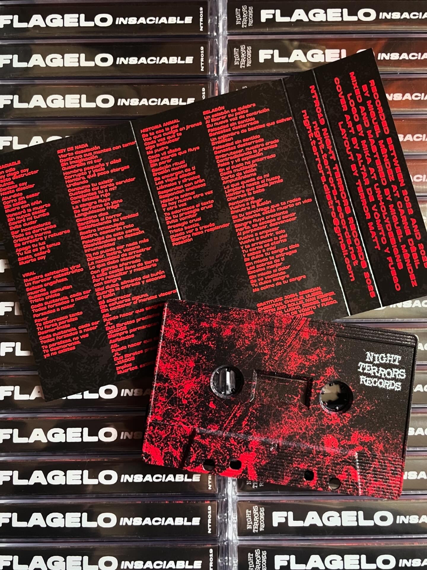 FLAGELO "Insaciable" TAPE