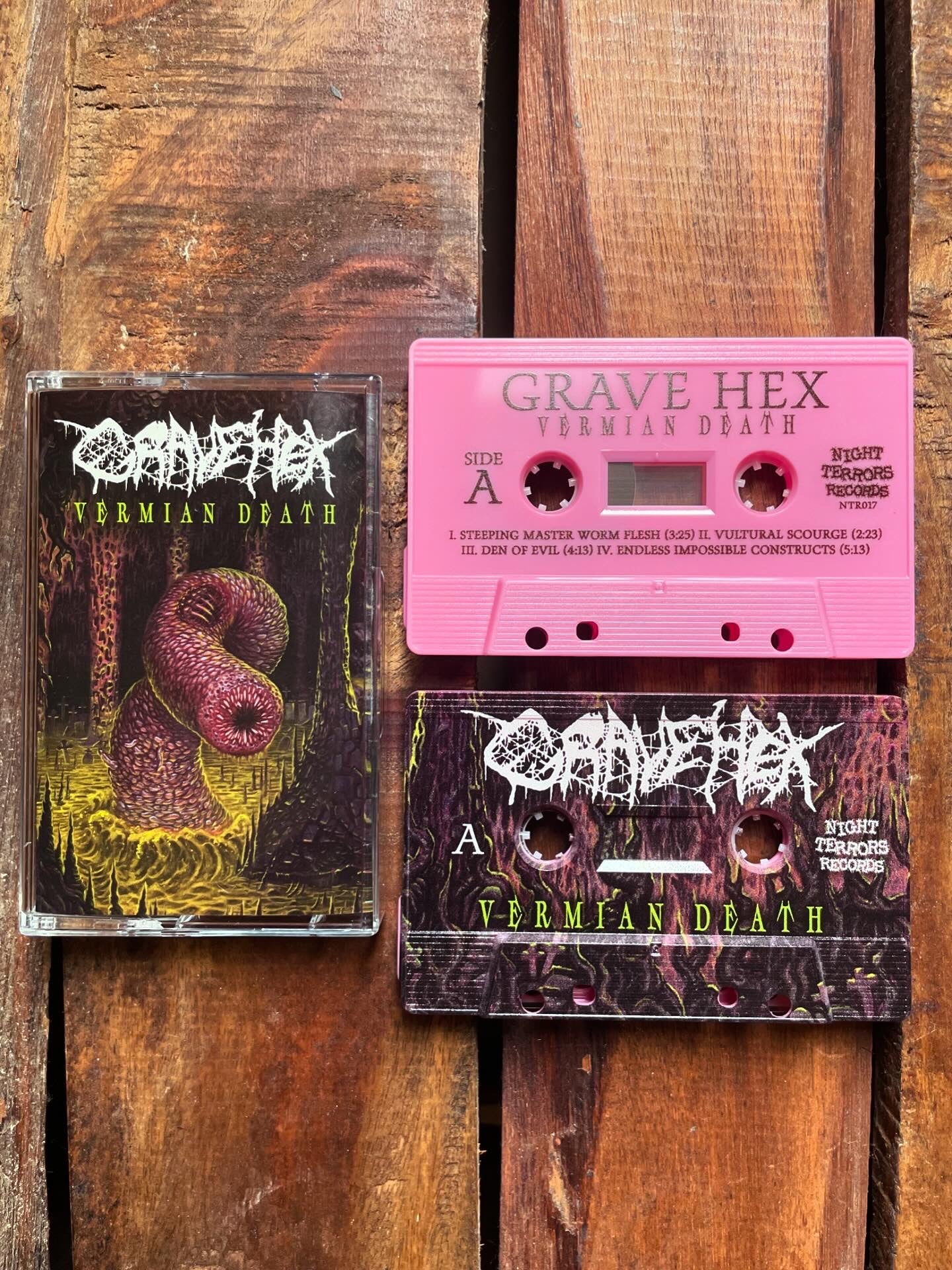 GRAVE HEX "Vermian Death" TAPE