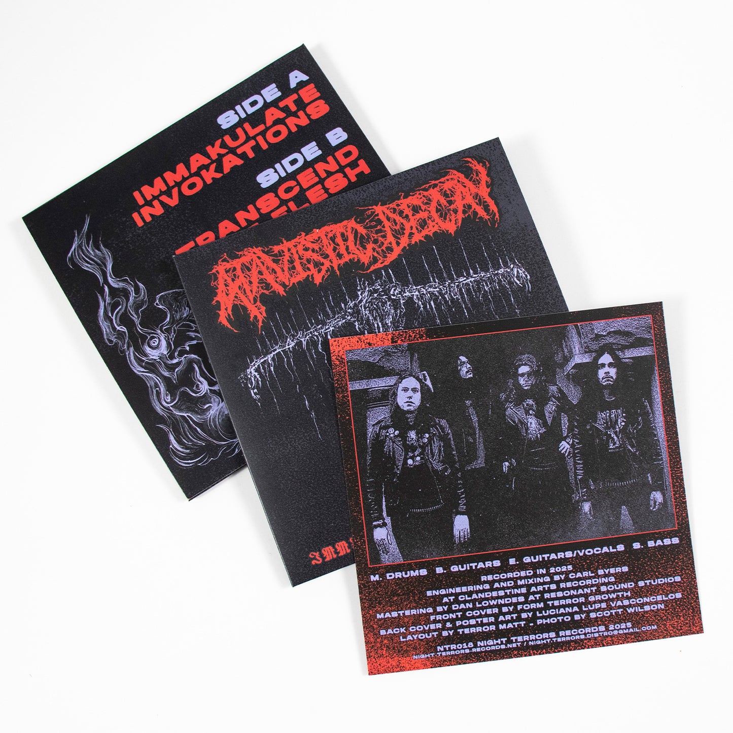 ATAVISTIC DECAY "Immakulate Invokations" 7"