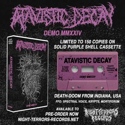 ATAVISTIC DECAY "Demo MMXXIV" TAPE