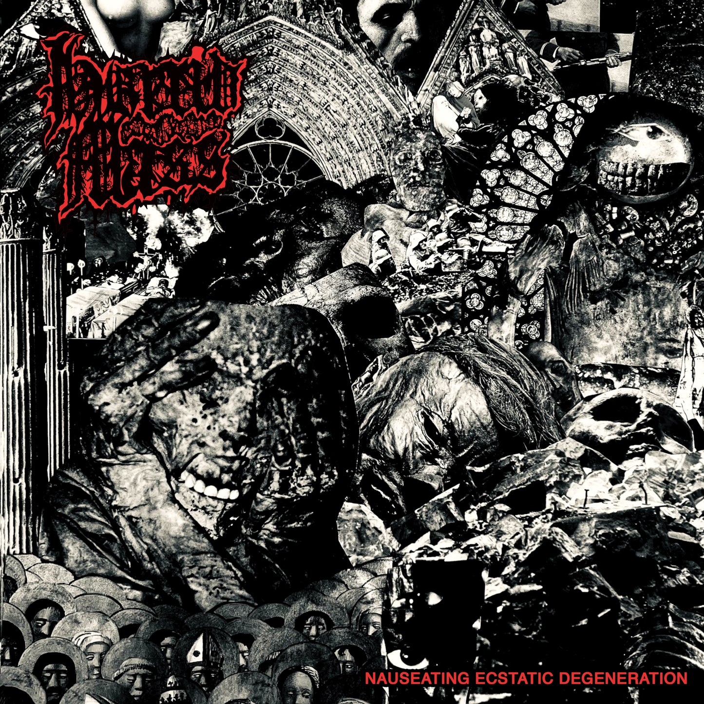 HORRID MASS "Nauseating Ecstatic Degeneration" LP
