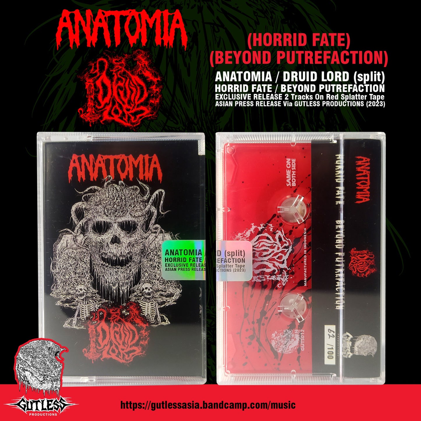 Anatomia / Druid Lord "Split" TAPE