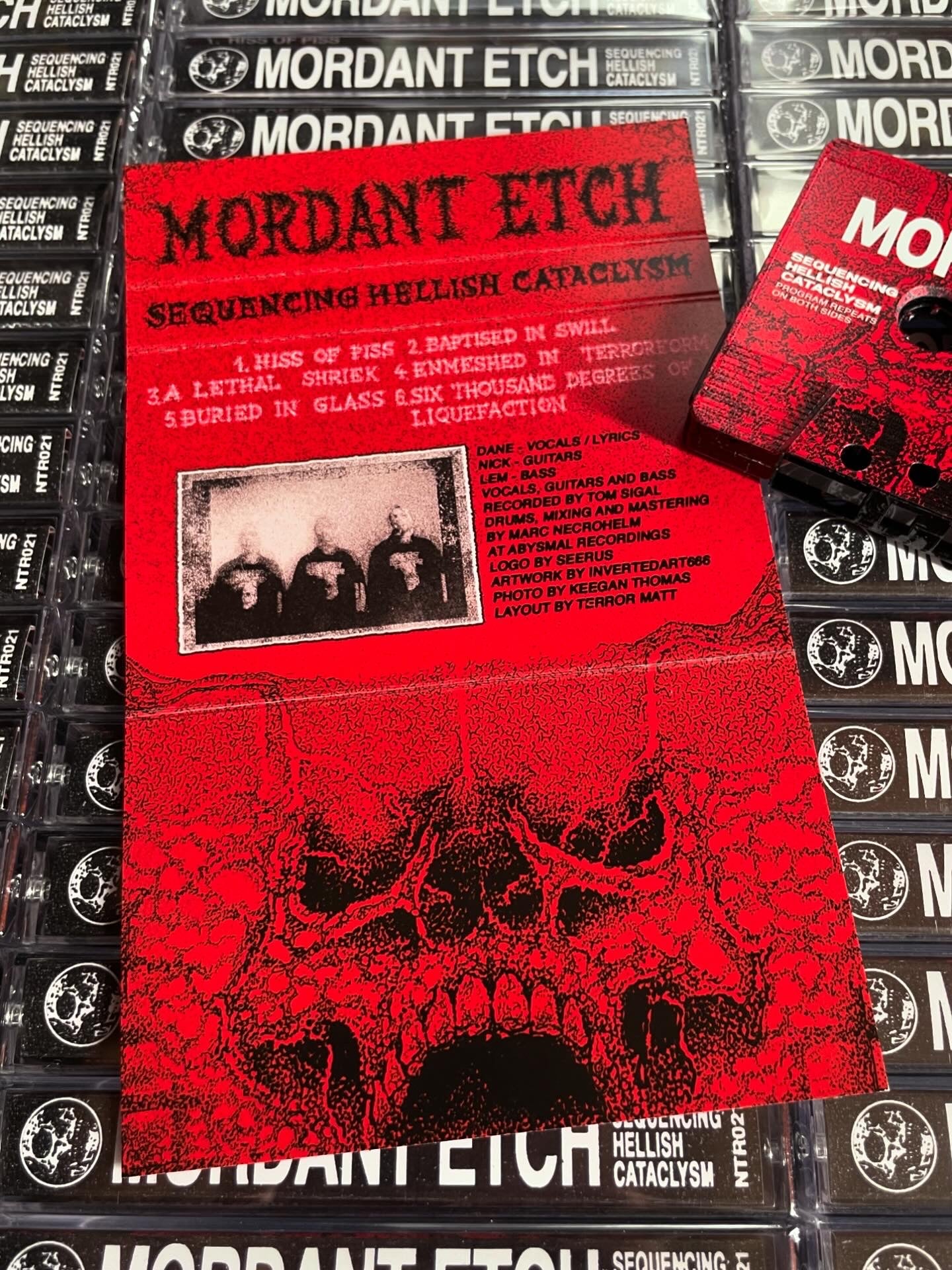 MORDANT ETCH “Sequencing Hellish Cataclysm” TAPE