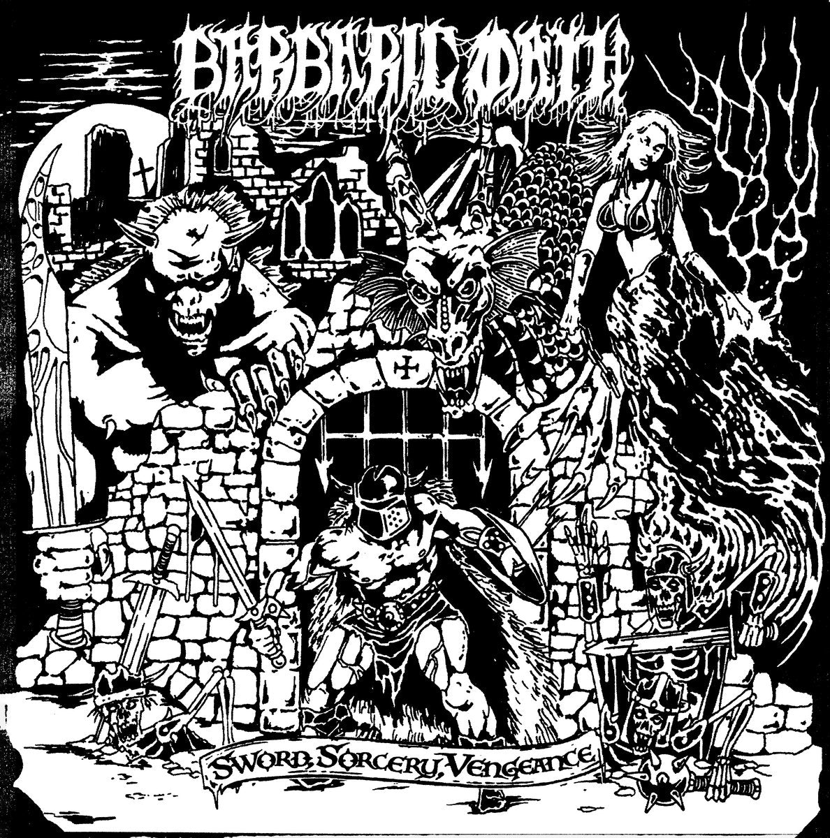 Barbaric Oath "Sword, Sorcery, Vengeance" CD