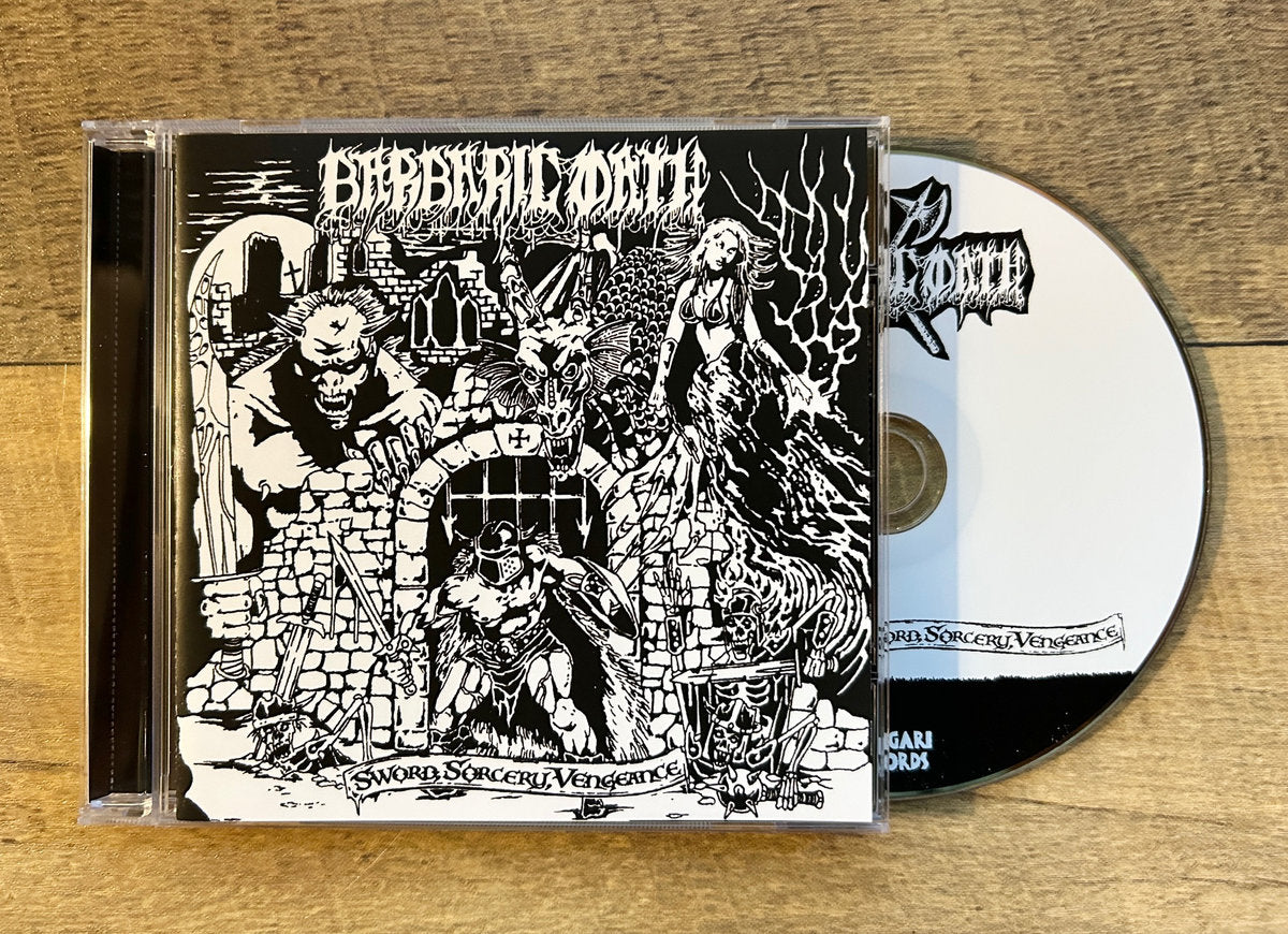 Barbaric Oath "Sword, Sorcery, Vengeance" CD