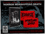 Blood Rage / Mortuary Ghoul "Horror Worshipping Death" TAPE