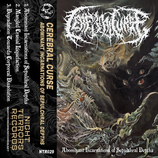 CEREBRAL CURSE "Abominant Incarnations Of Sepulchral Depths" TAPE