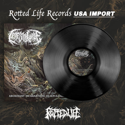 CEREBRAL CURSE "Abominant Incarnations Of Sepulchral Depths" LP