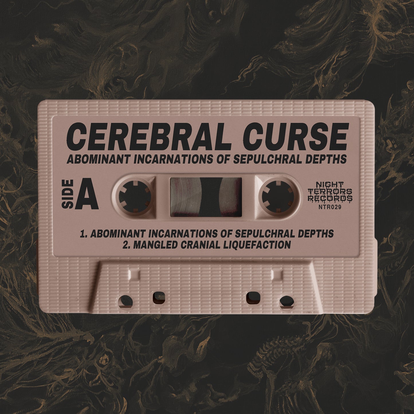 CEREBRAL CURSE "Abominant Incarnations Of Sepulchral Depths" TAPE