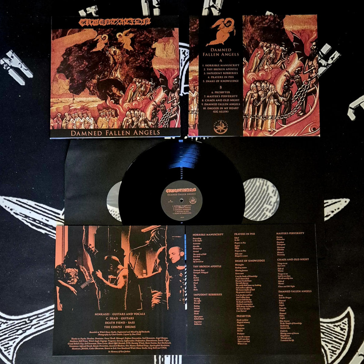 Cruentation "Damned Fallen Angels" LP